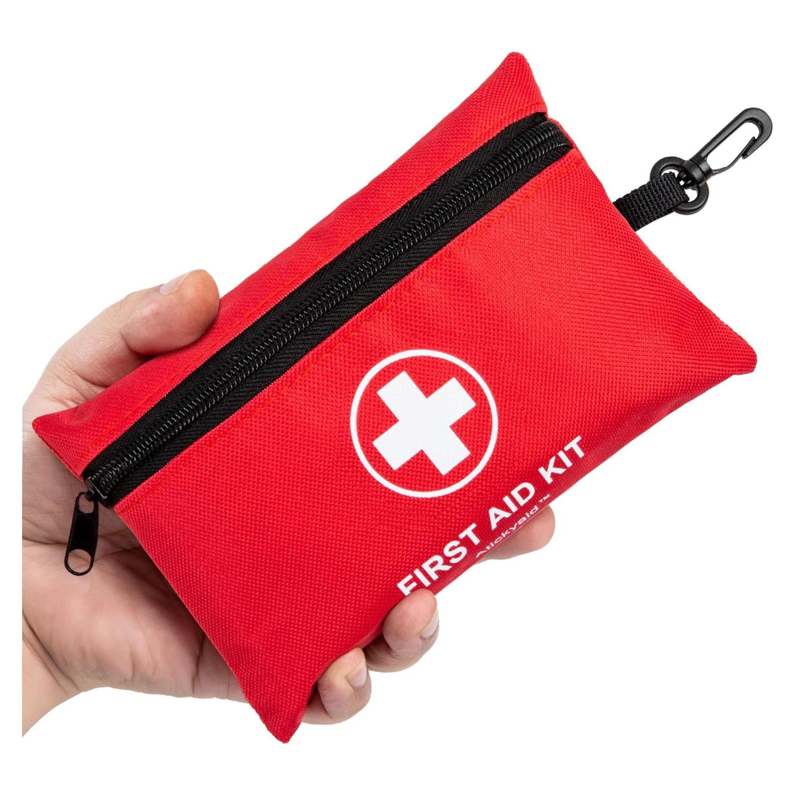 Kit de Primeros Auxilios 140 Piezas Atickyaid - Compacto y Portátil