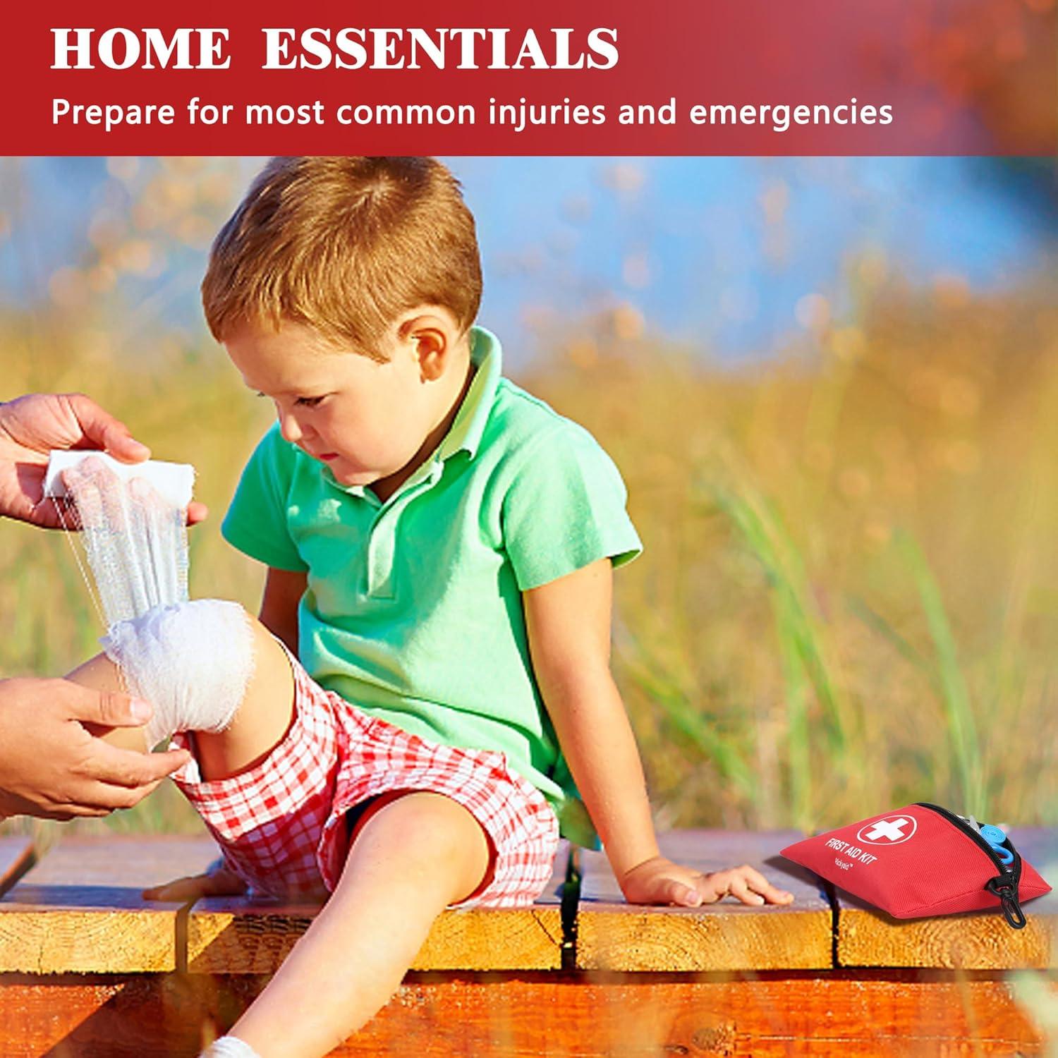 Kit de Primeros Auxilios 140 Piezas Atickyaid - Compacto y Portátil