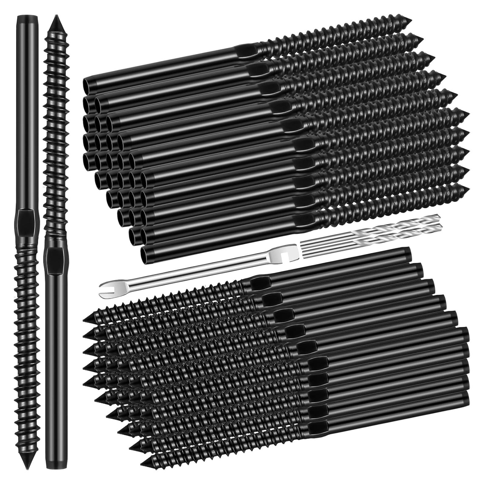 Kit de Tornillos de Swage de Acero Inoxidable Tandefio 60 Pzas