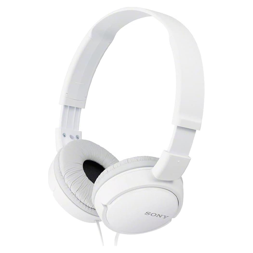 Auriculares On-Ear Sony MDR-ZX110 Blanco 1.2m Cable Neodimio