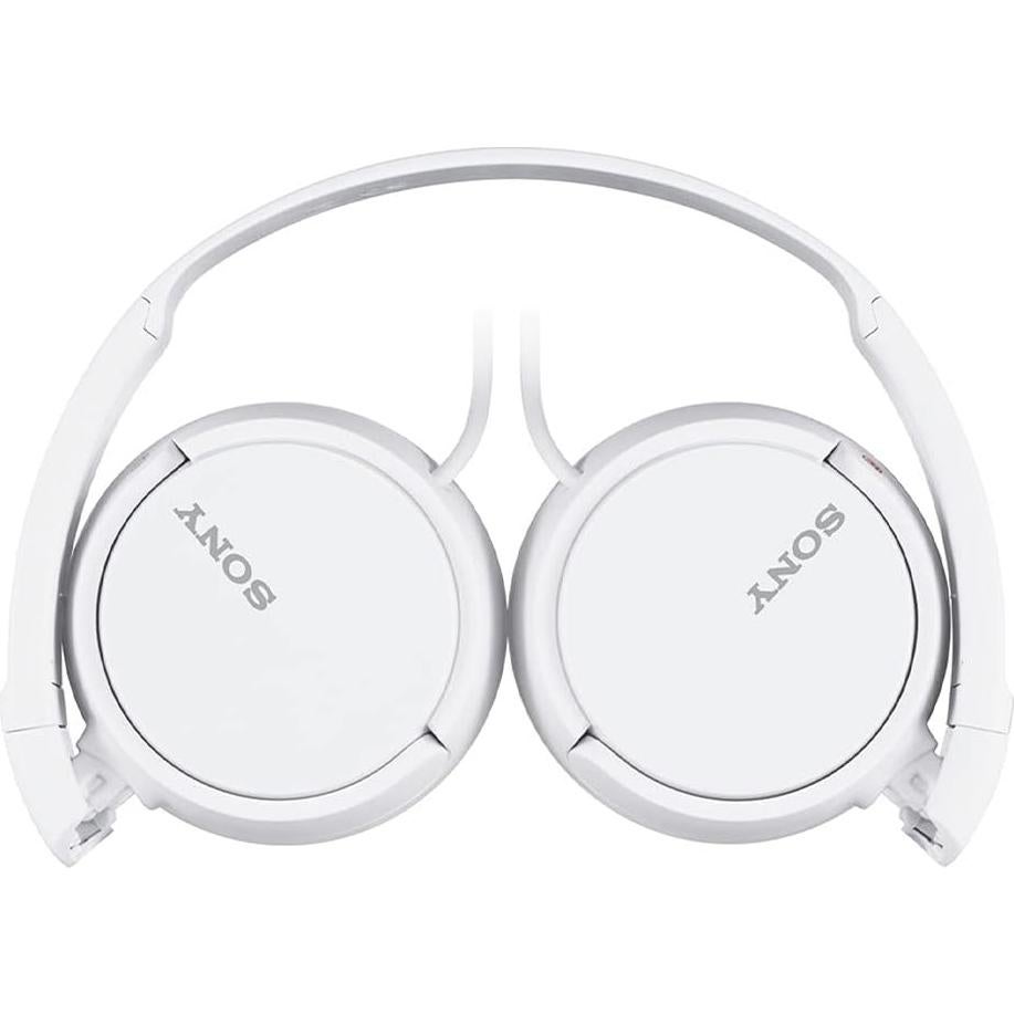 Auriculares On-Ear Sony MDR-ZX110 Blanco 1.2m Cable Neodimio