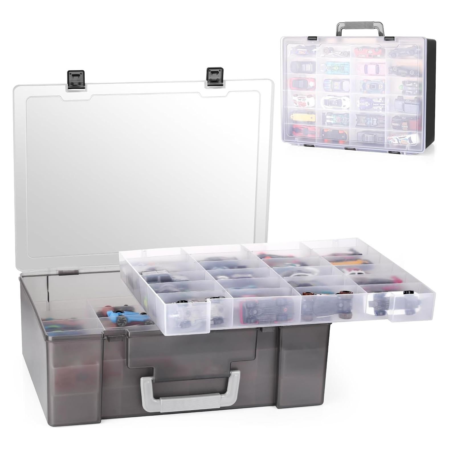 Organizador de Juguetes RHCOM 72 Compartimentos Negro