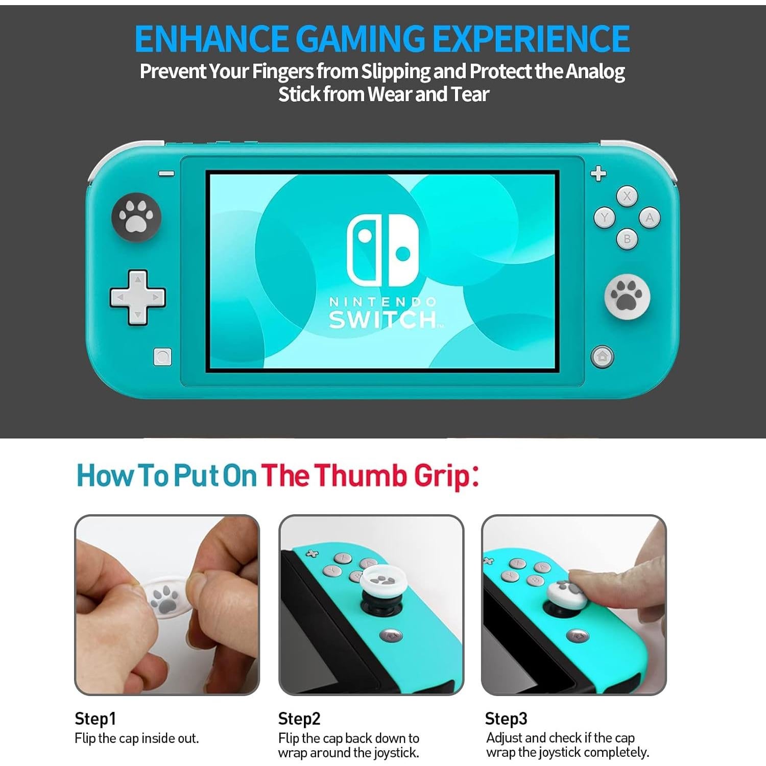 Joystick de Efecto Hall Rzkipdy para JoyCon - Kit 19 en 1