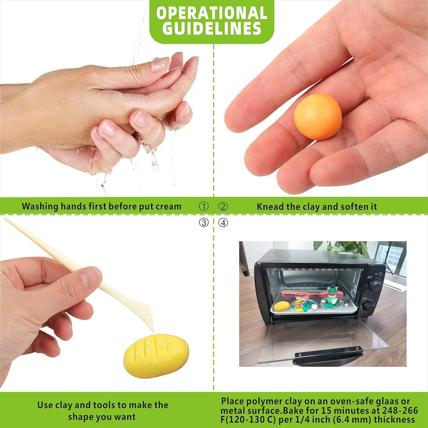 Set de Arcilla Polimérica CyAJM 50 Colores 1.27 kg con Accesorios