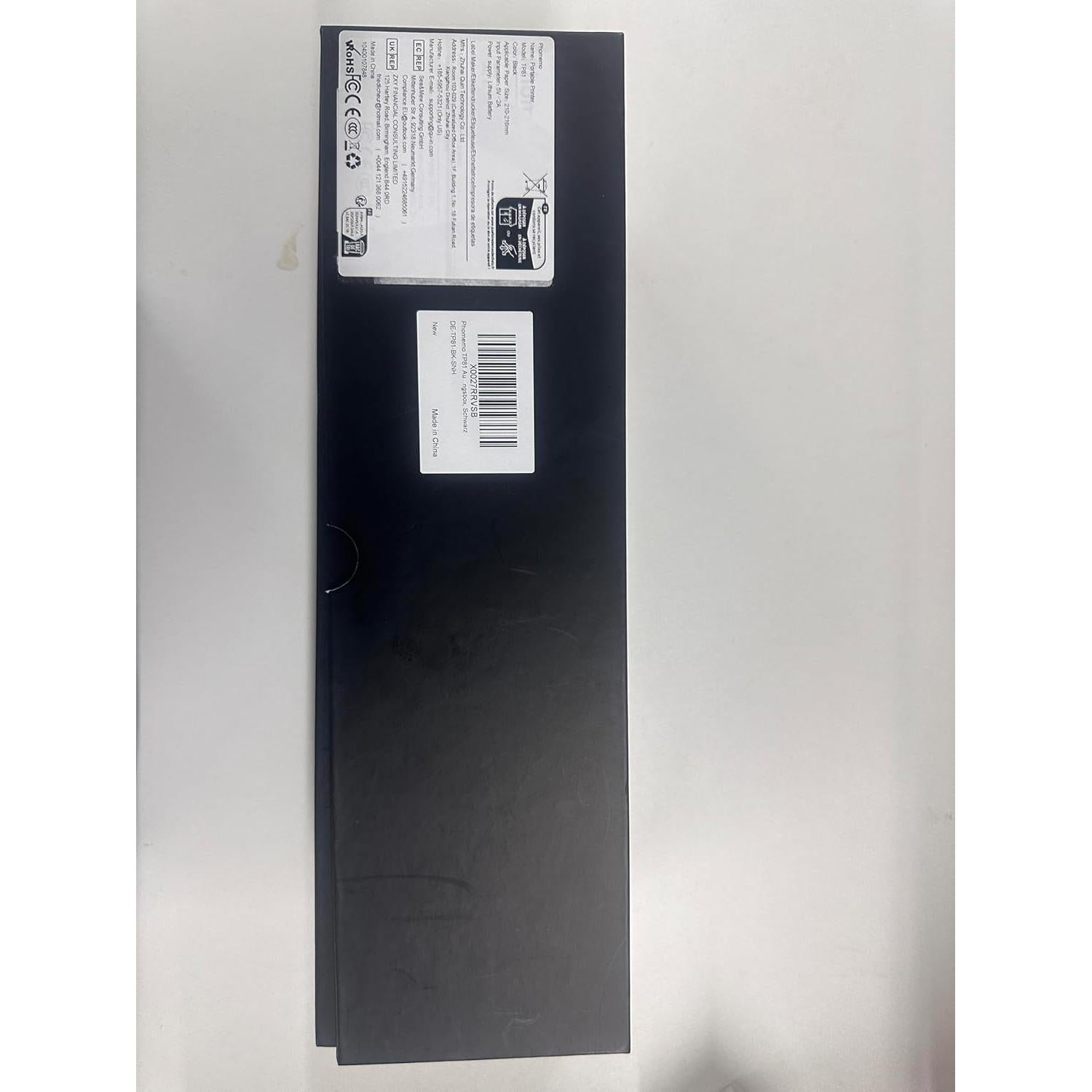 Impresora de Tatuajes Phomemo TP81 con 20 Papeles y Gel