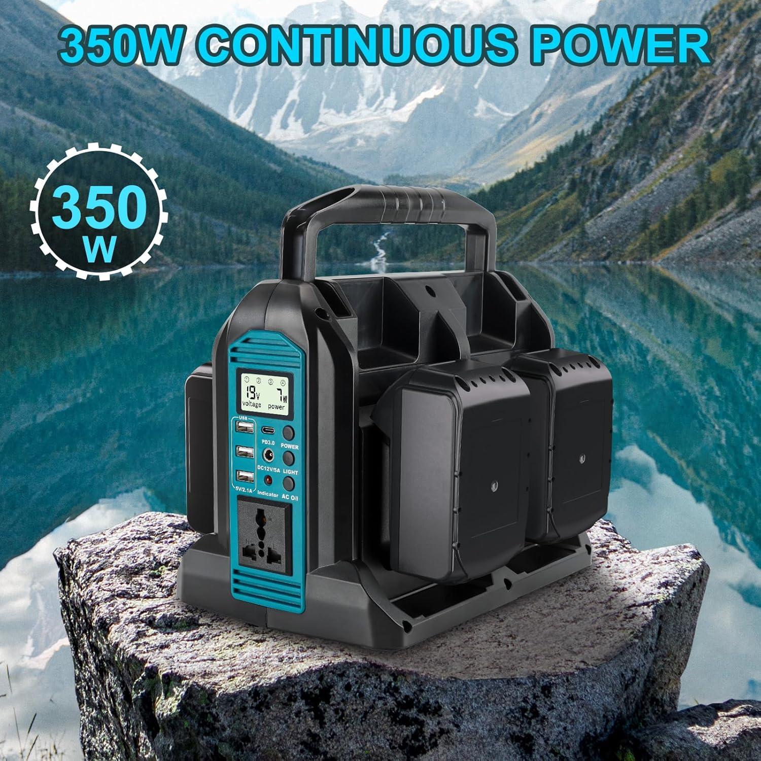 Inversor de Potencia 350W Hipoke para Batería Makita 18V LXT