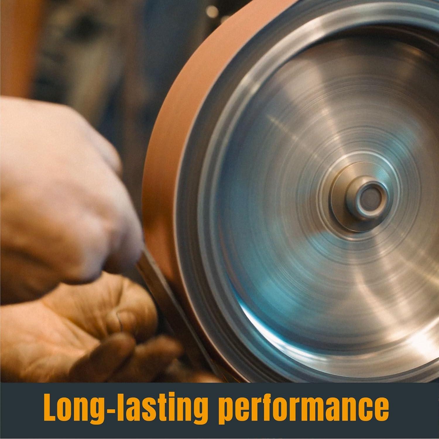 POWERTEC 4 x 24 Inch Sanding Belts, 20PK, 40 Grit Aluminum Oxide Belt Sander Sanding Belt, Sandpaper For Makita Belt Sander, Oscillating Belt and Spindle Sander (110060-P2)