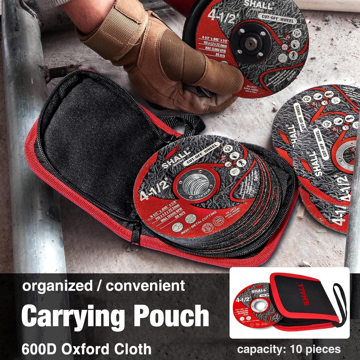 Ruedas de Corte SHALL 25 Piezas 115mm para Amoladora Angular