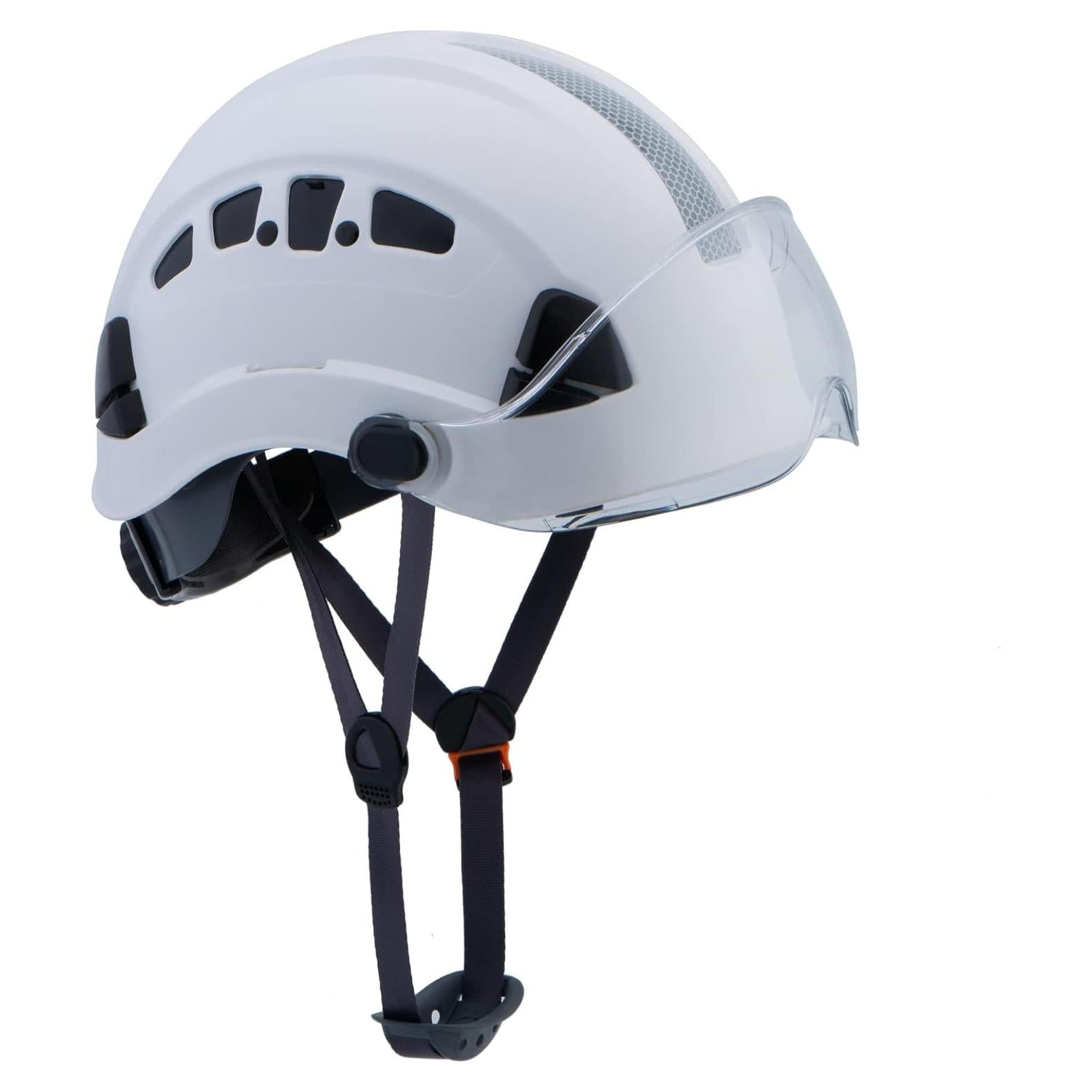 Casco de Seguridad LOHASPRO Ajustable con Visera Clara