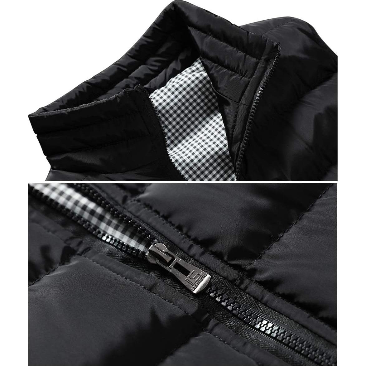 Chaleco Acolchado Hombre MJ 1718 Verde Militar Talla S