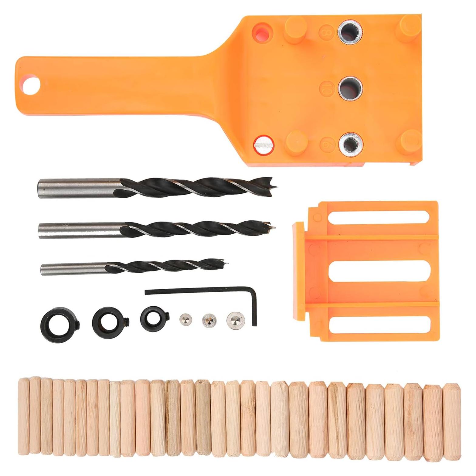 Kit de Plantilla de Dowel Leopacat con Guía de Taladro 6-10mm