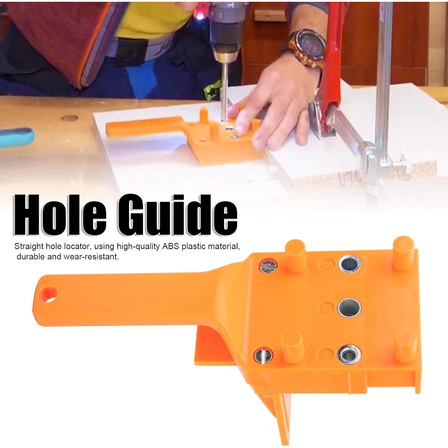 Kit de Plantilla de Dowel Leopacat con Guía de Taladro 6-10mm