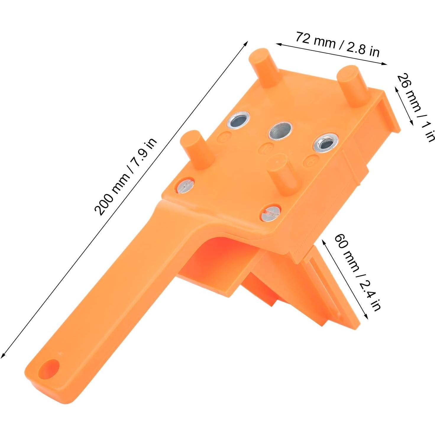 Kit de Plantilla de Dowel Leopacat con Guía de Taladro 6-10mm