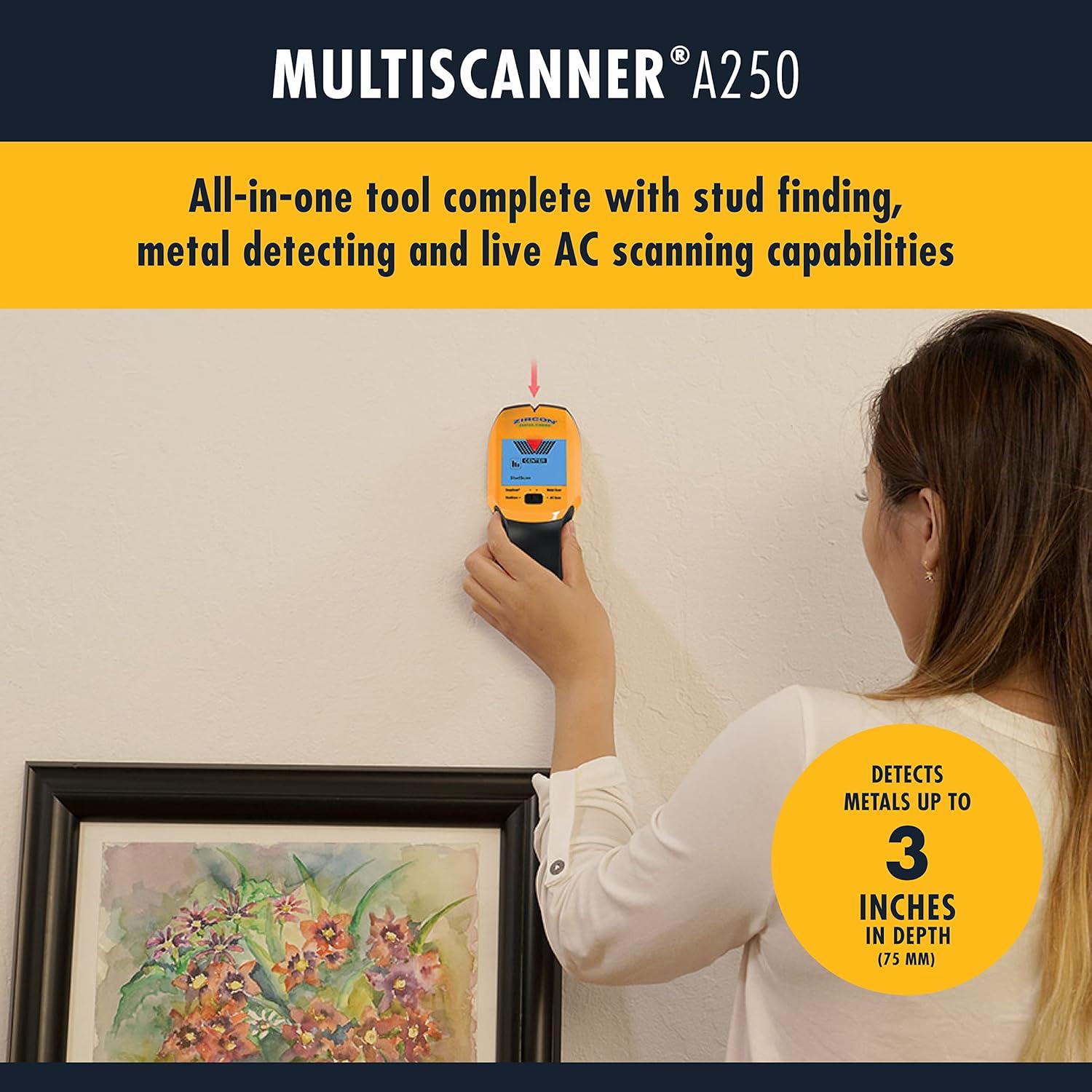 Zircon MultiScanner A250 - Escáner de Paredes y Vigas