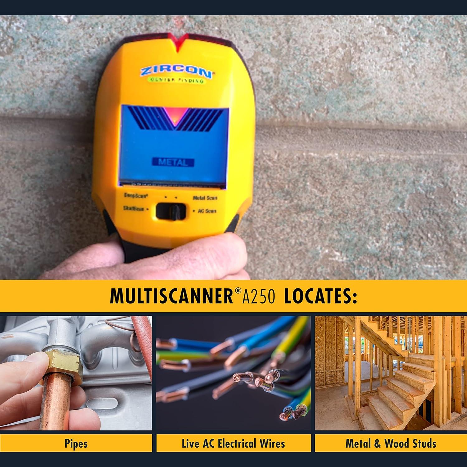 Zircon MultiScanner A250 - Escáner de Paredes y Vigas