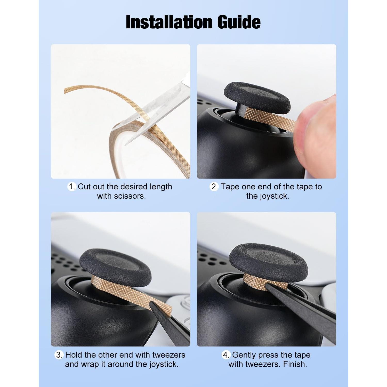 MoKo Protector de Joystick 10m Compatible PS5/PS4/Xbox