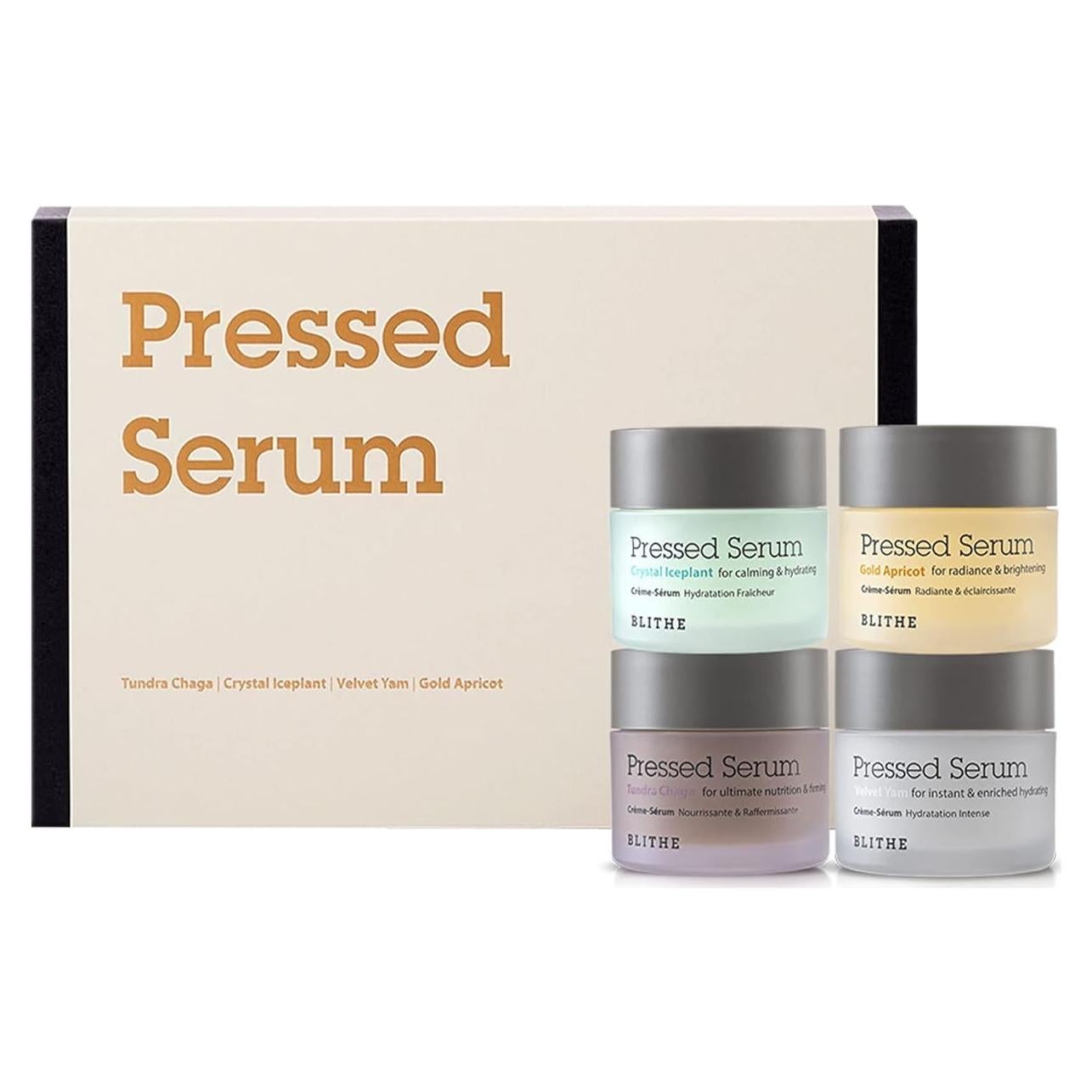 Suero Facial Hidratante Blithe Deluxe 4 Piezas 21.9 ml