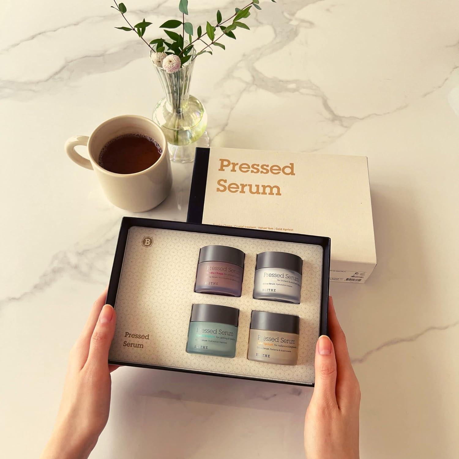 Suero Facial Hidratante Blithe Deluxe 4 Piezas 21.9 ml