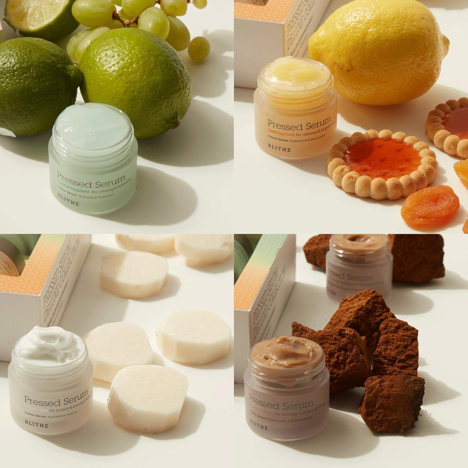 Suero Facial Hidratante Blithe Deluxe 4 Piezas 21.9 ml