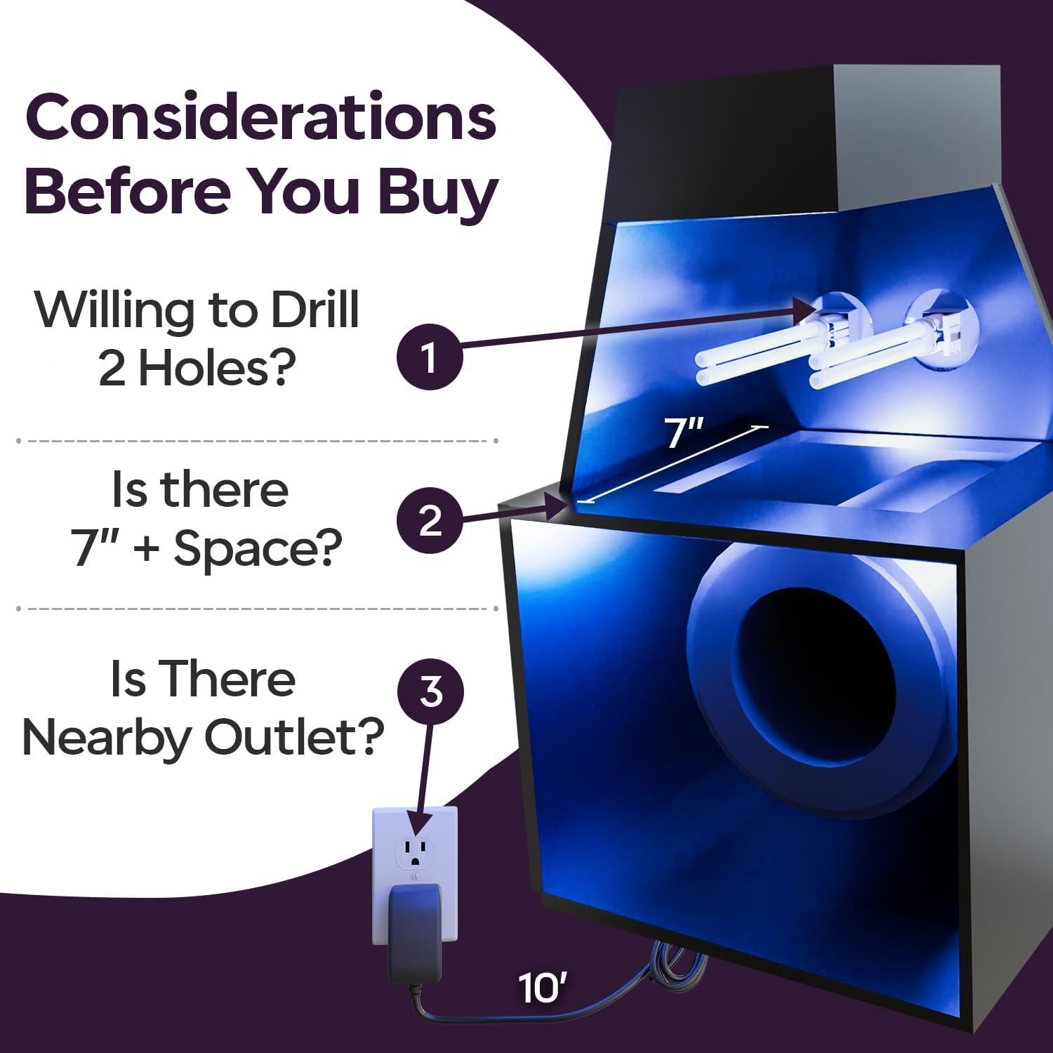 Lámpara Purificadora de Aire UV BioShieldUV 18W para HVAC