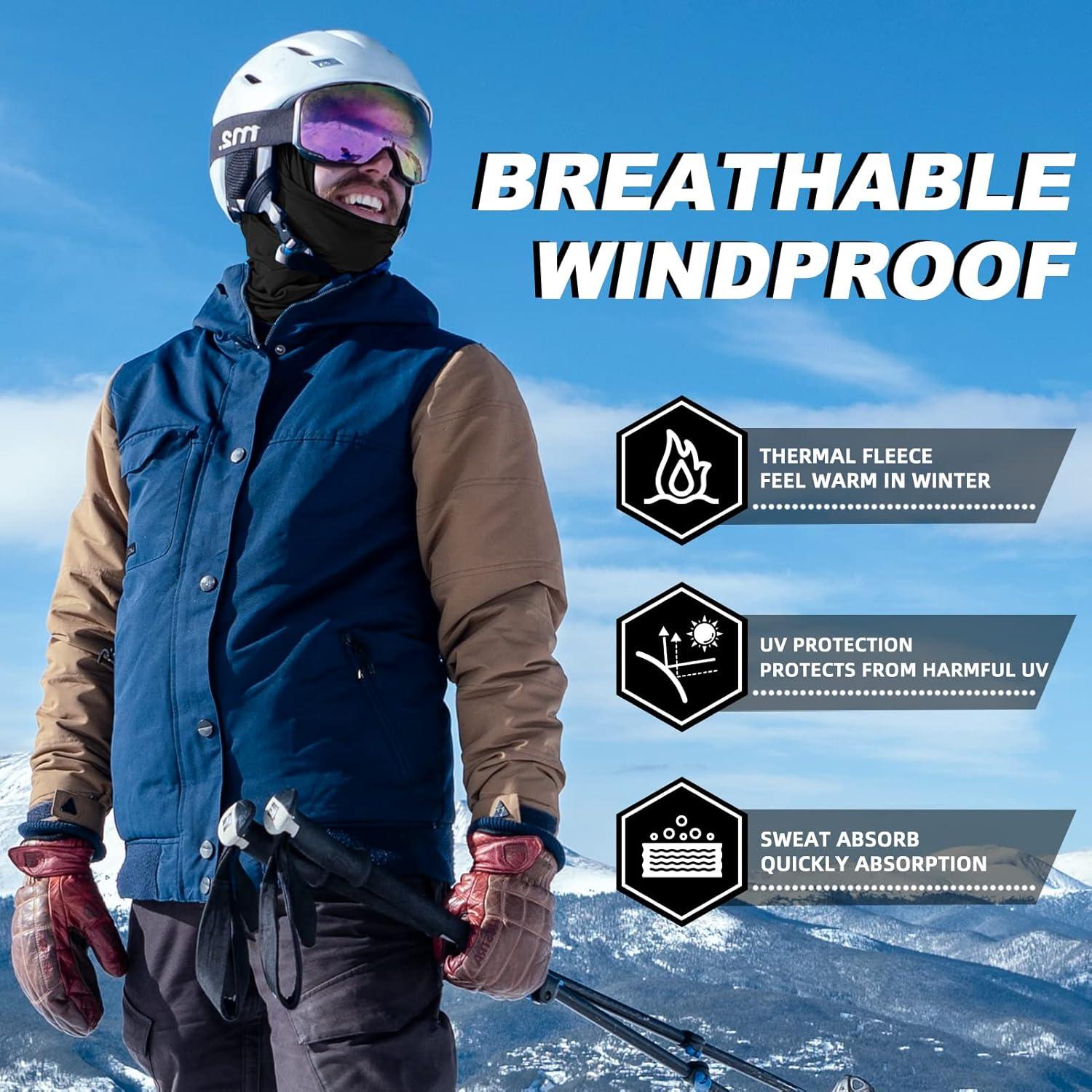 Pasamontañas ROCKBROS Térmico Unisex para Climas Fríos