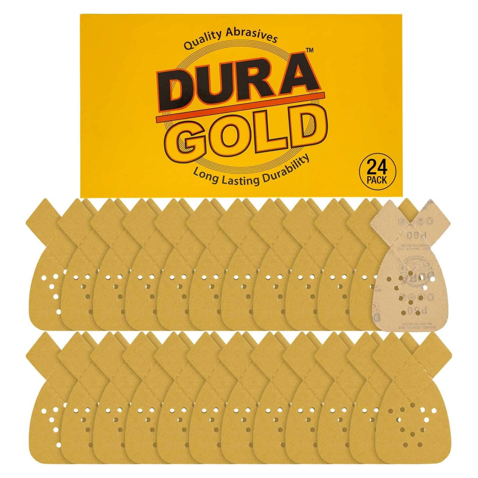 Discos de Lijado Dura-Gold Premium 60 Grano - 24 Unidades
