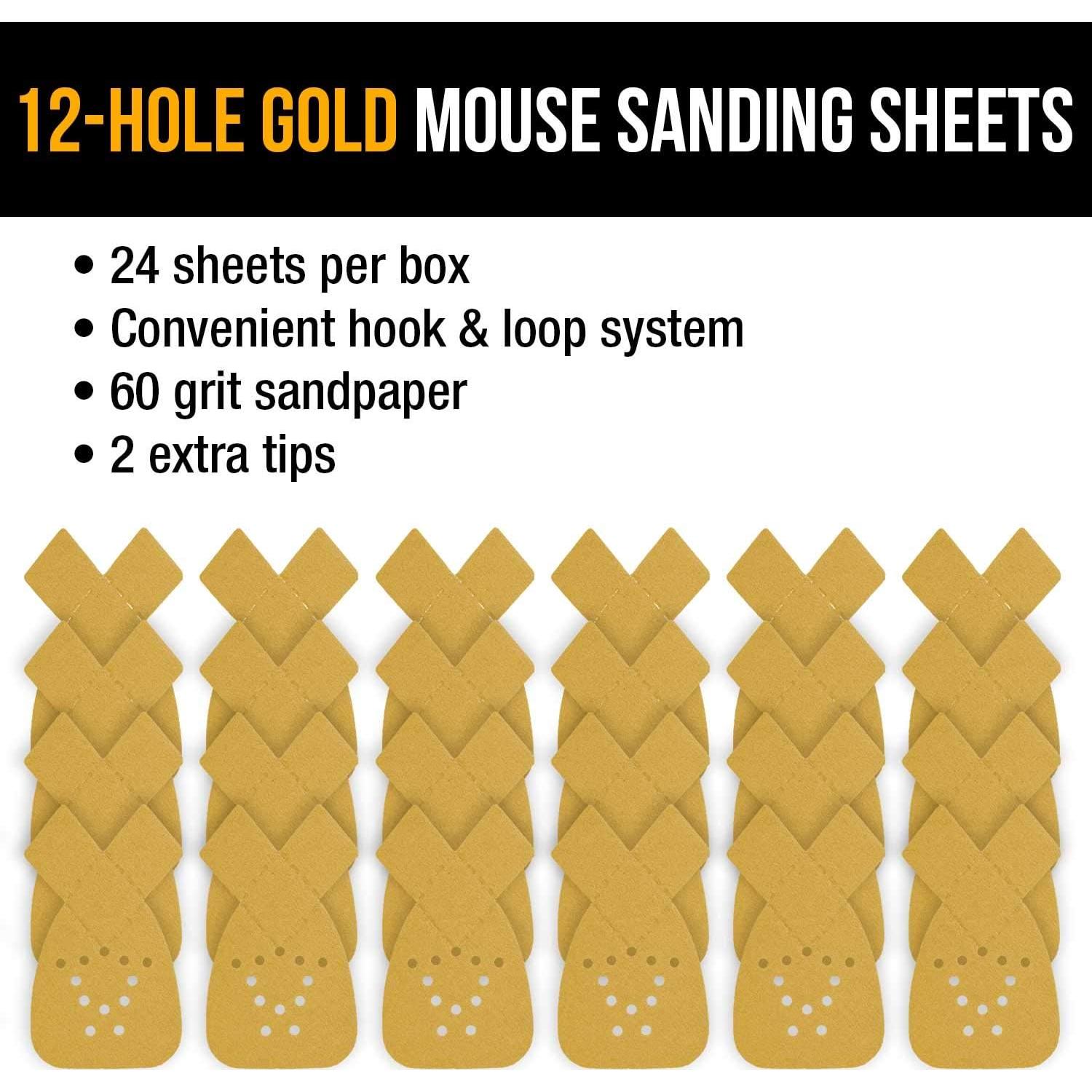 Discos de Lijado Dura-Gold Premium 60 Grano - 24 Unidades