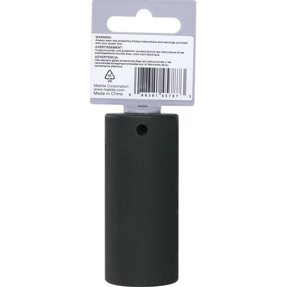 Enchufe de Impacto Profundo Makita A-96338 2.54 cm Acero CRMO