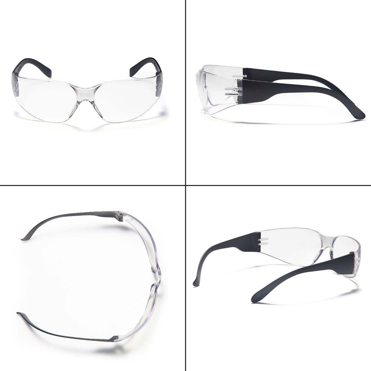 Paquete de 12 Gafas de Seguridad Trust Optics con Protección UV