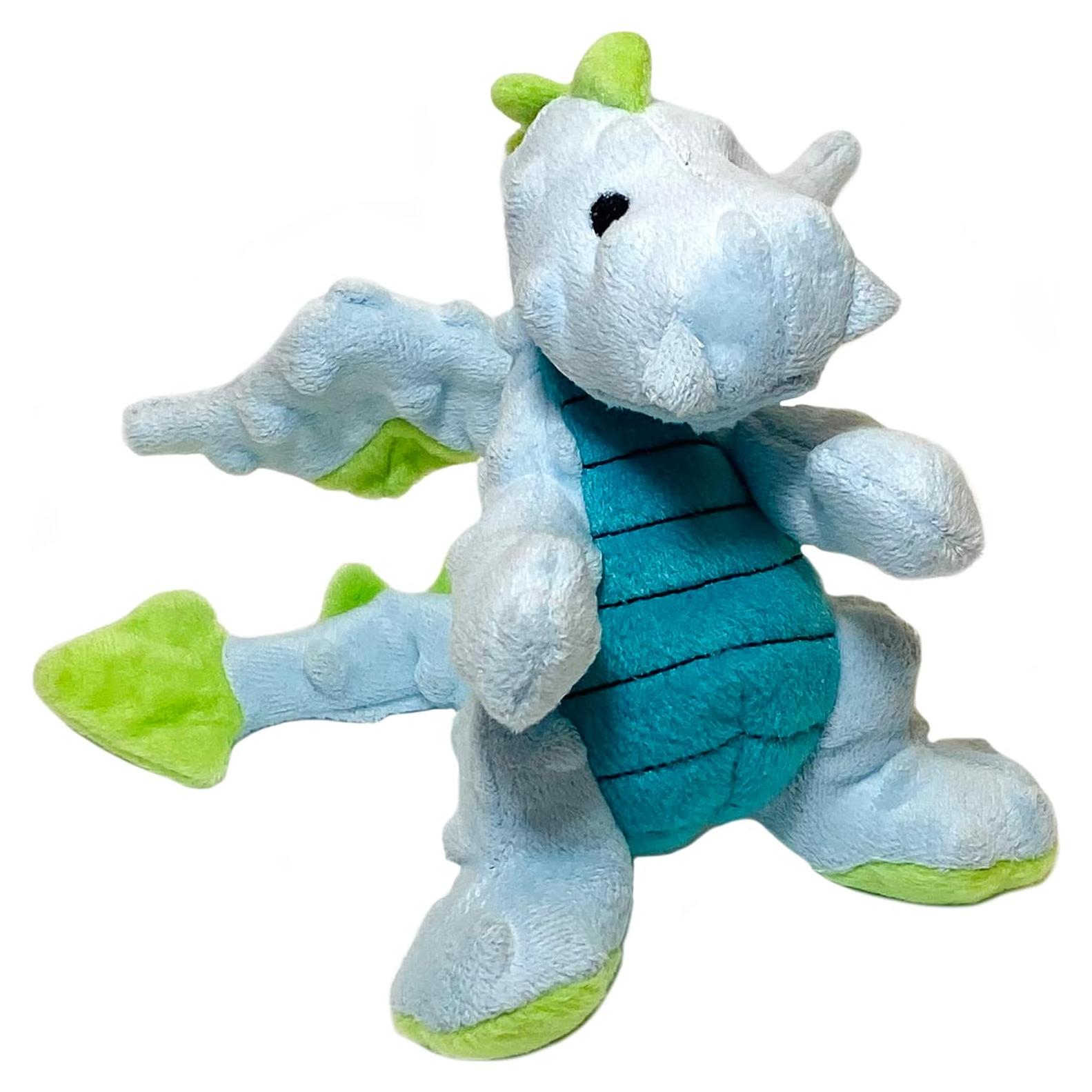 Juguete Squeaky para Perros goDog Dragón de Burbuja - Pequeño