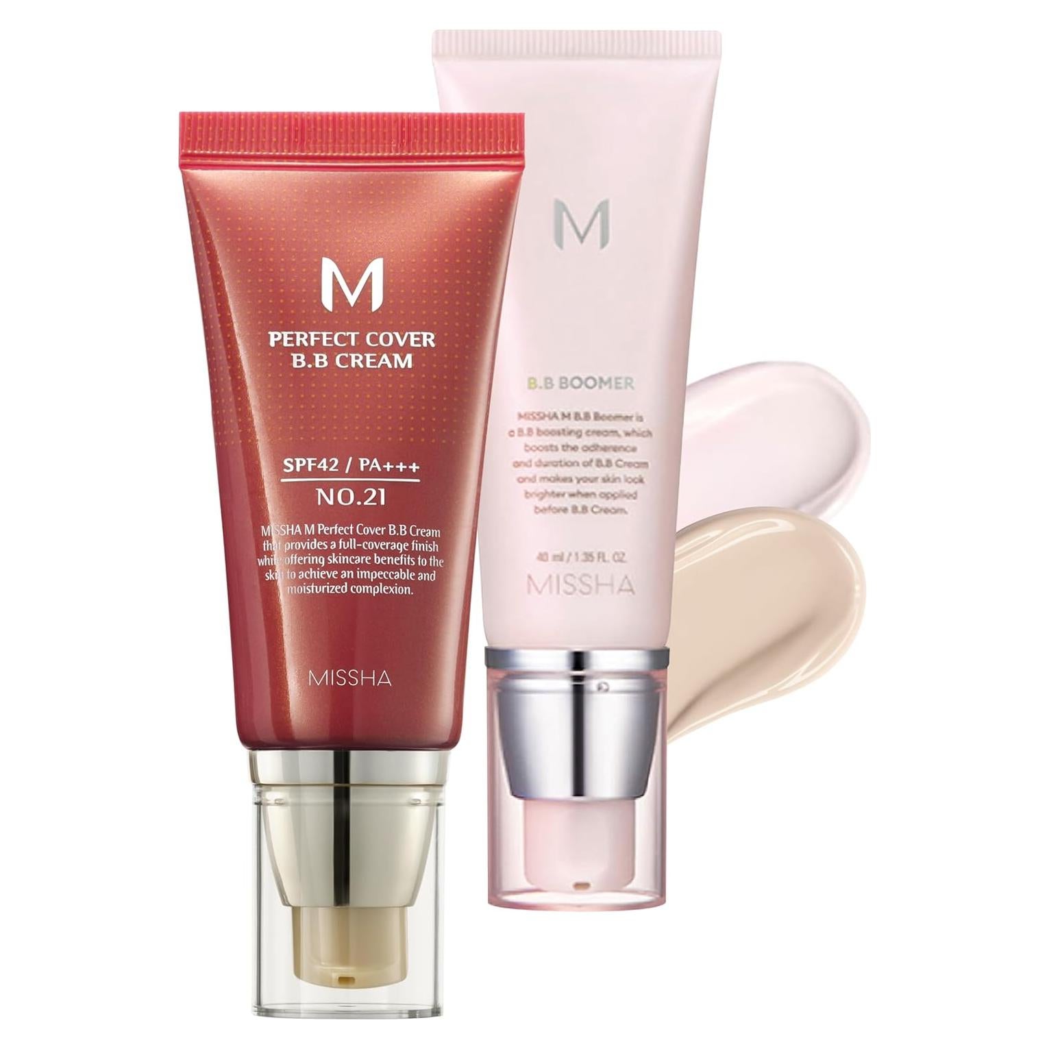 Kit Esencial BB Missha M Perfect Cover No.21 Beige Claro - SPF 42