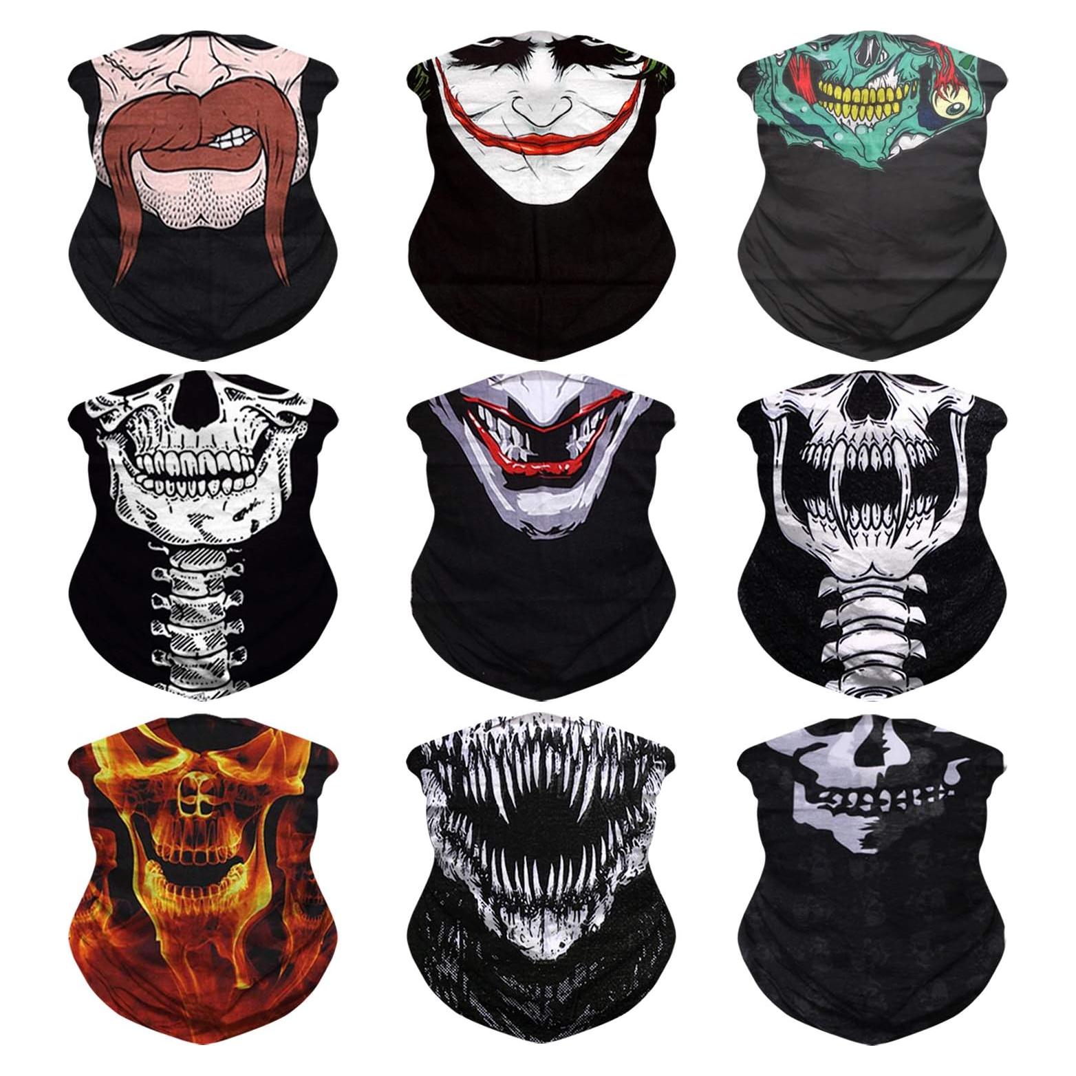 Bandana Multifuncional JOEYOUNG Gaiter Cuello 12 Usos