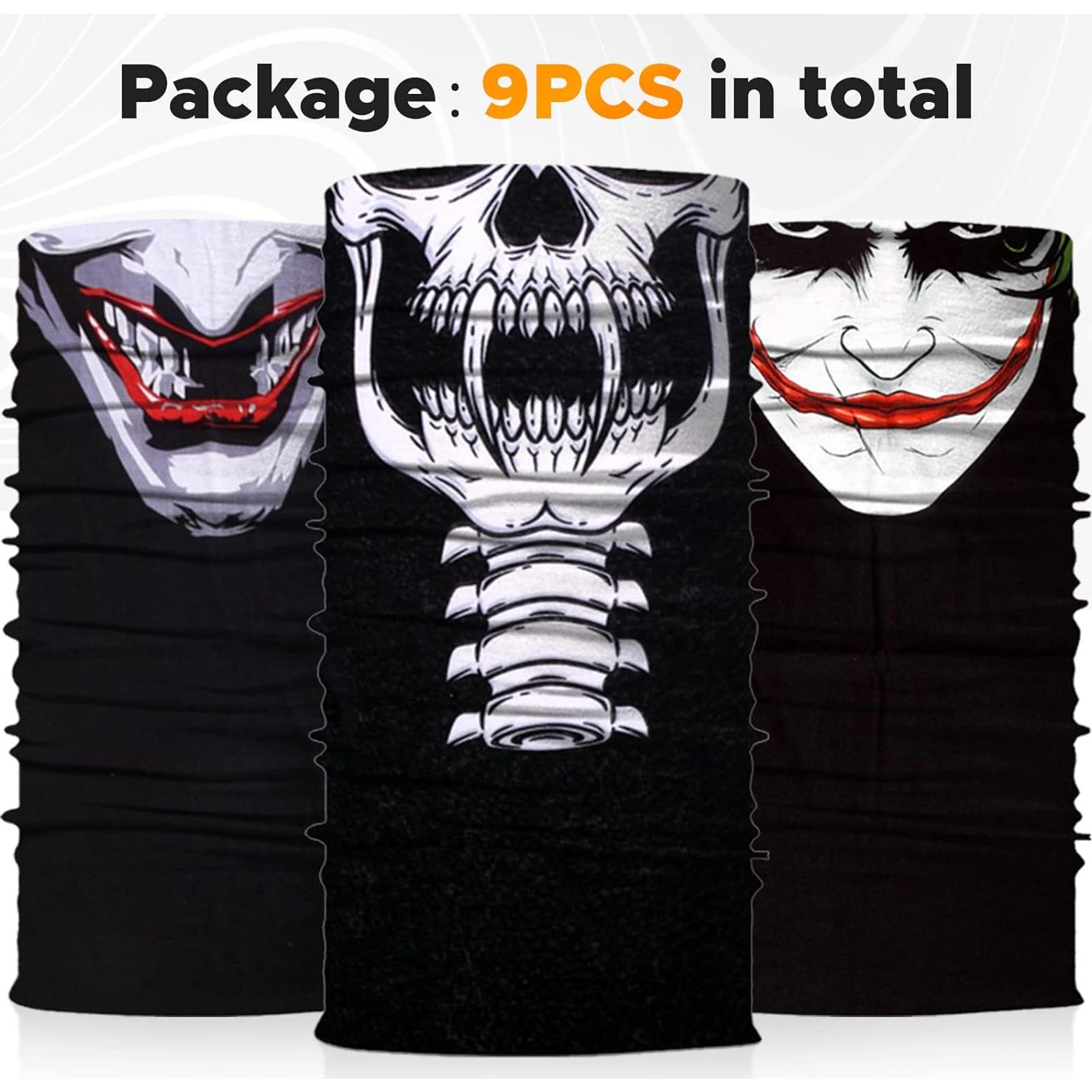 Bandana Multifuncional JOEYOUNG Gaiter Cuello 12 Usos