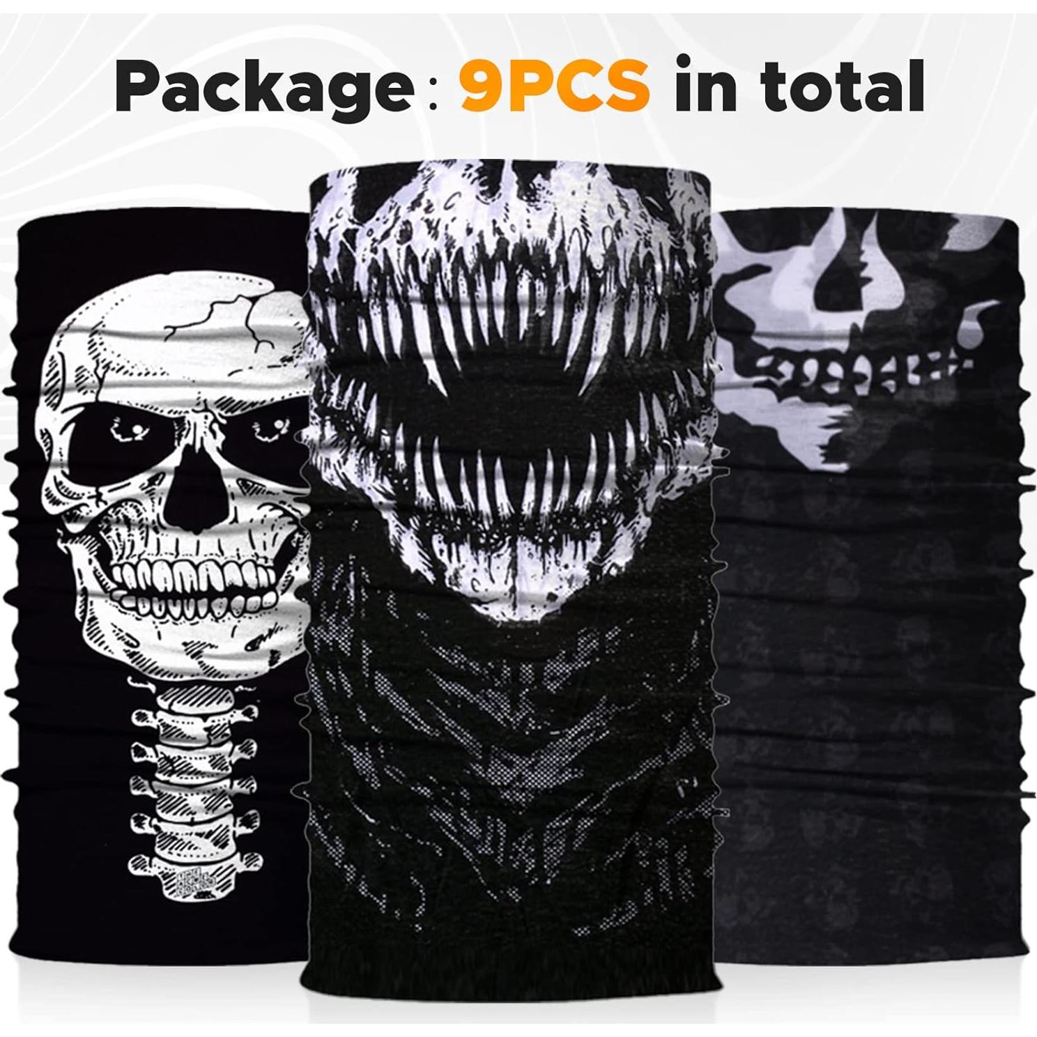 Bandana Multifuncional JOEYOUNG Gaiter Cuello 12 Usos