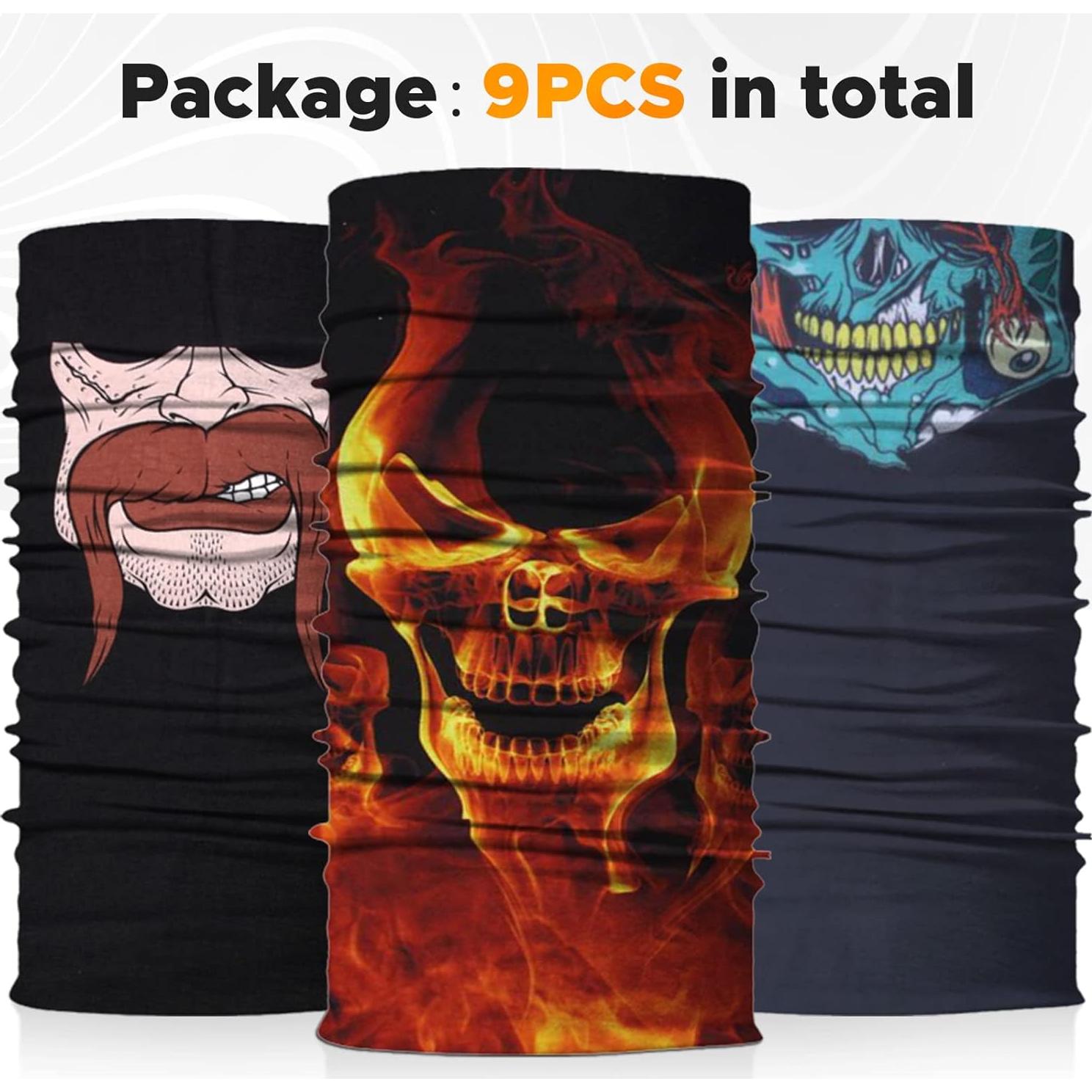 Bandana Multifuncional JOEYOUNG Gaiter Cuello 12 Usos