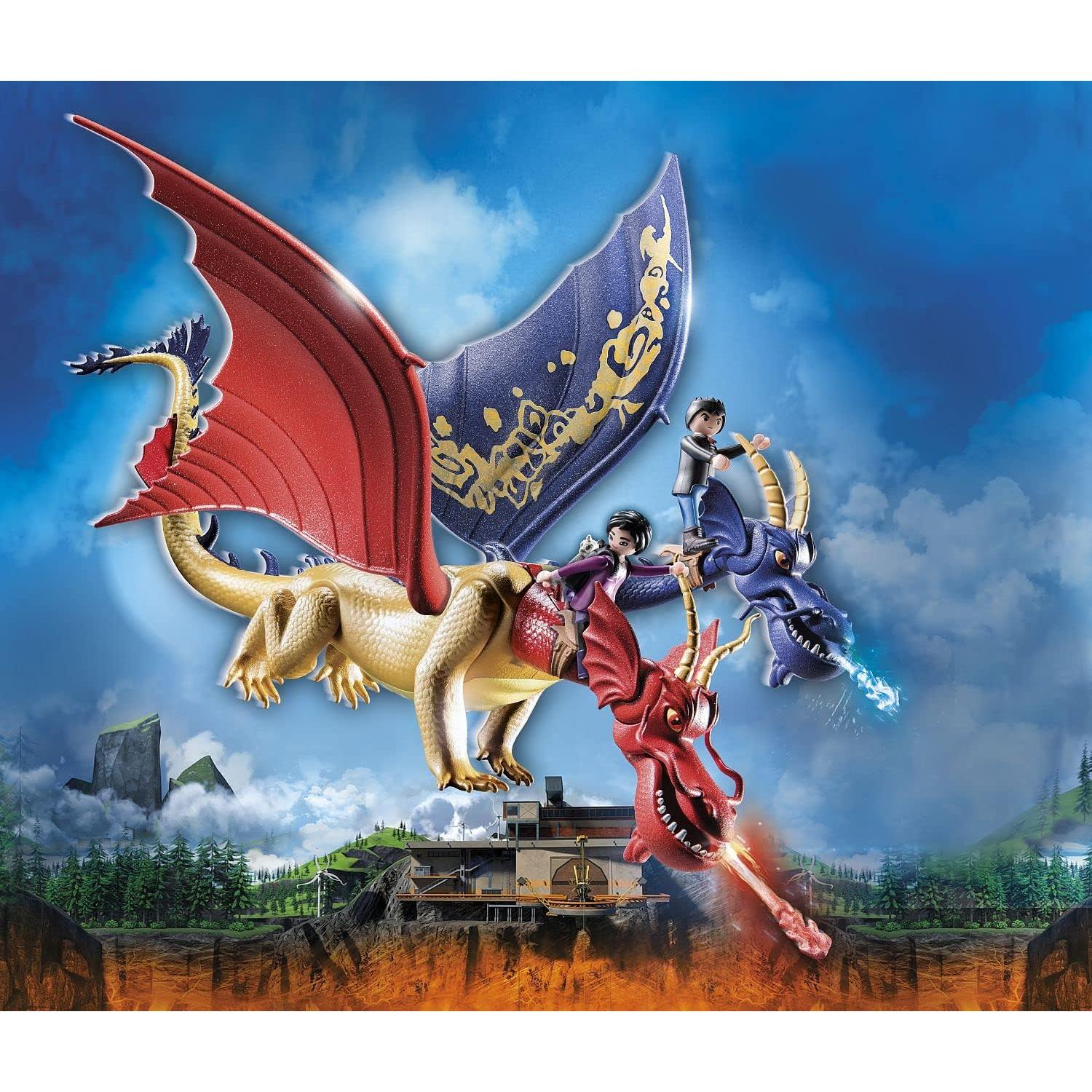 Set Playmobil Dragones Nueve Reinos Wu & Wei 71080