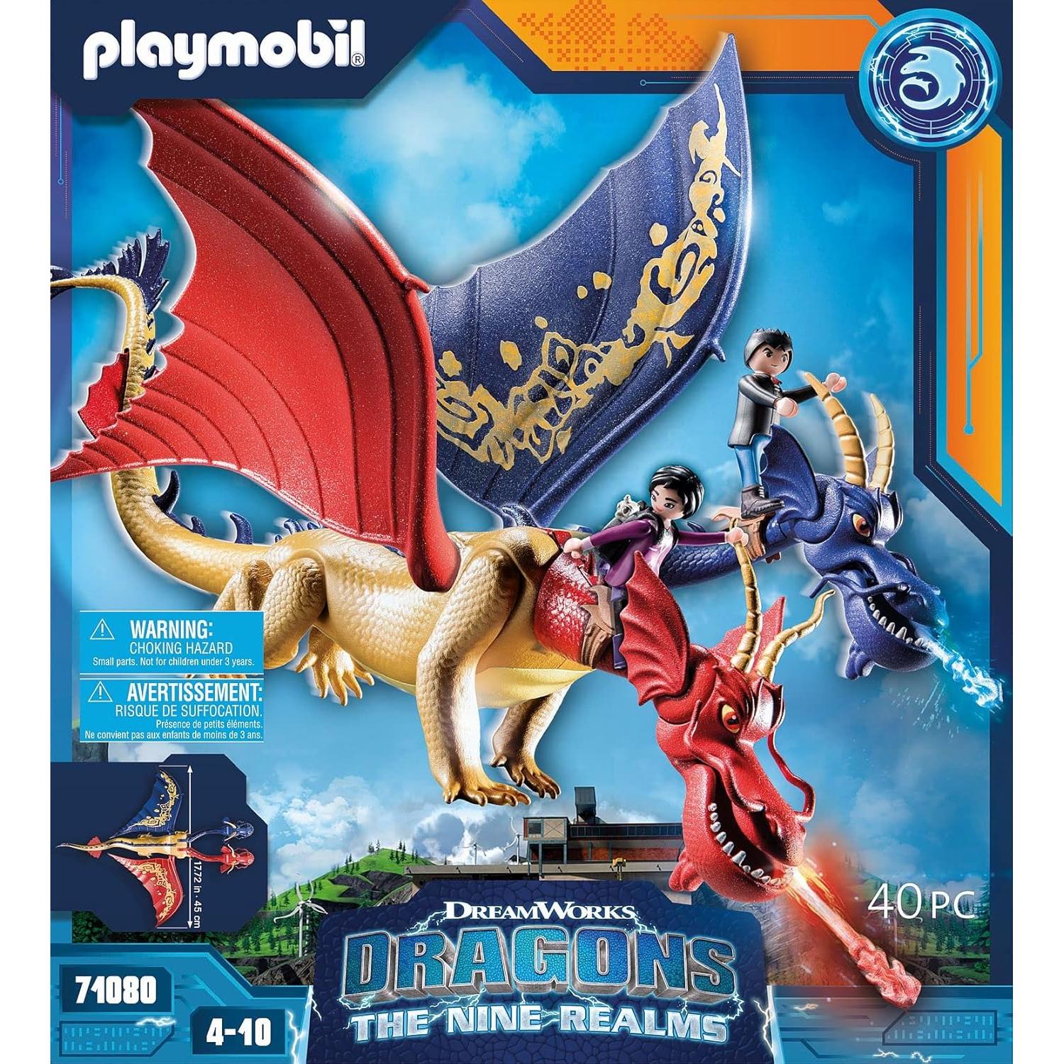 Set Playmobil Dragones Nueve Reinos Wu & Wei 71080