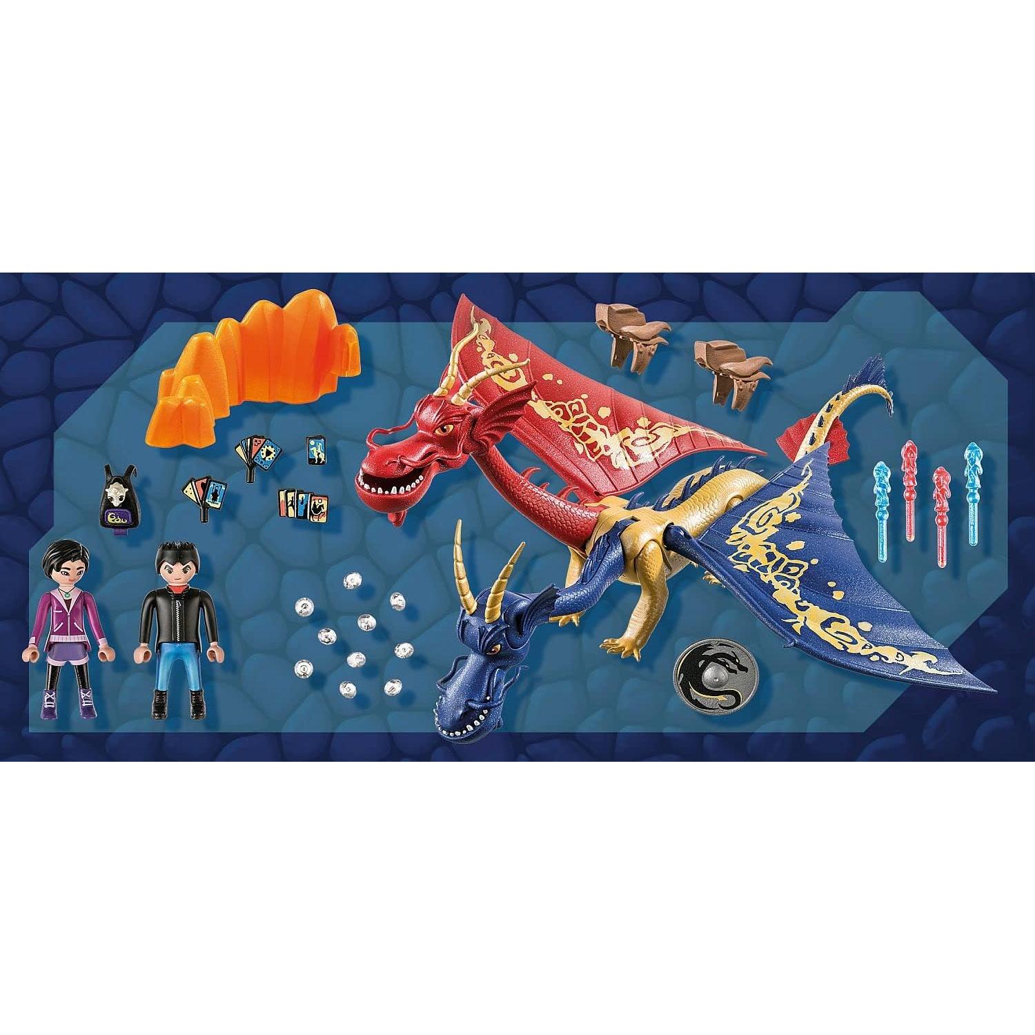 Set Playmobil Dragones Nueve Reinos Wu & Wei 71080