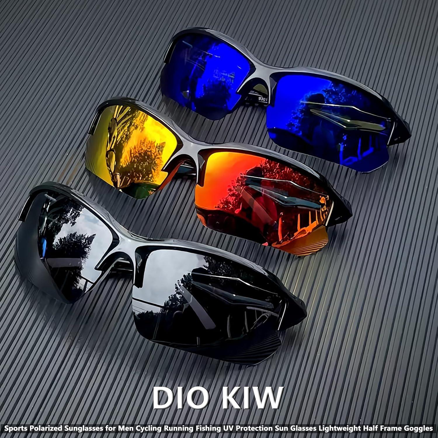 Gafas de sol deportivas DioKiw 3pack UV protección