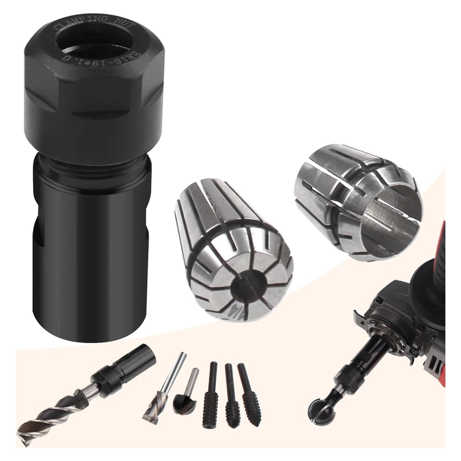 Juego de Eje de Extensión ROOCBIT para Amoladora Angular 5/8-11