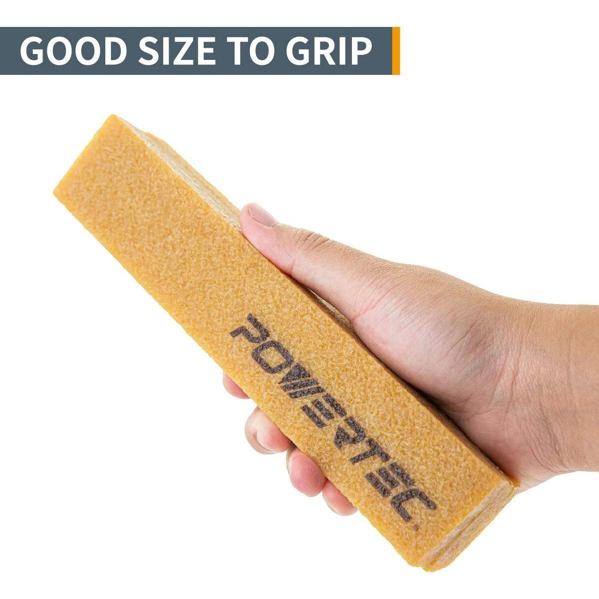 Barra de Limpieza Abrasiva POWERTEC 71002 21.6 cm Caucho Natural