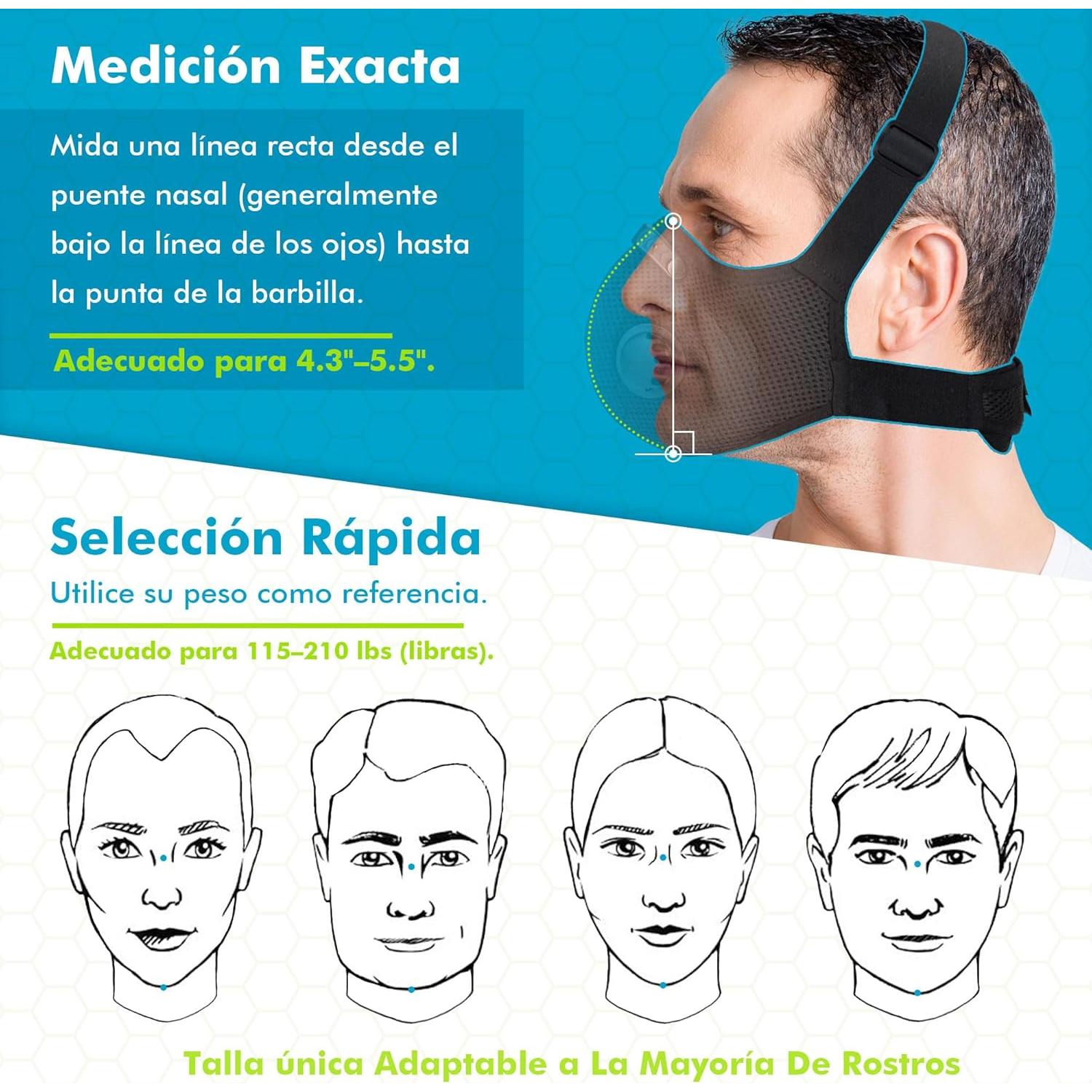 Mascarilla BASE CAMP M PRO Reutilizable con Filtro 99.6%