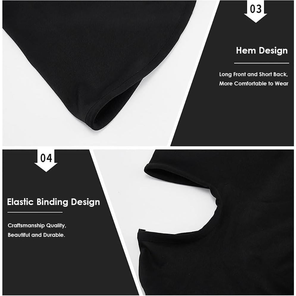 Máscara Balaclava Unisex 2 Piezas Protección Solar UV