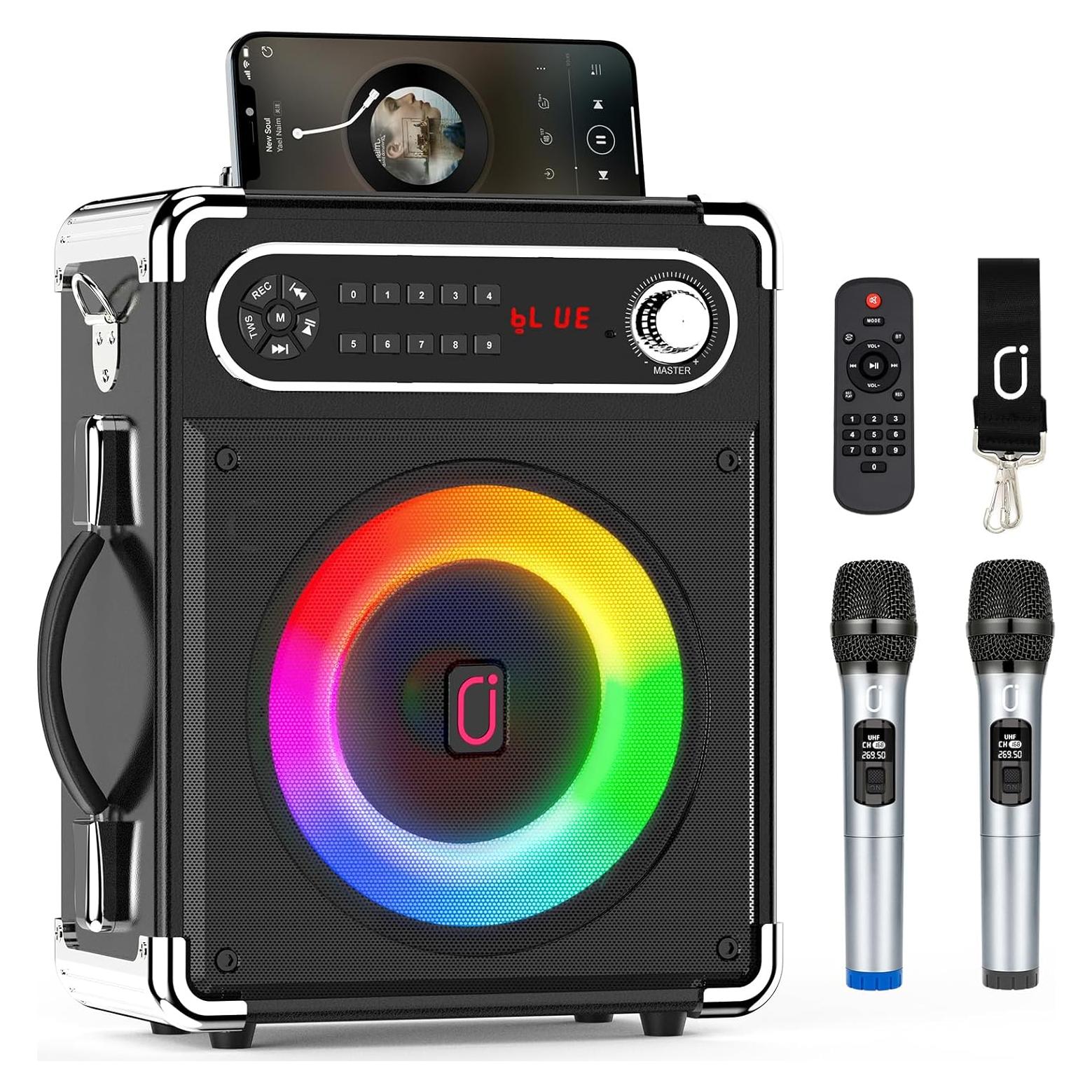 Altavoz Bluetooth JAUYXIAN JYX-55 Portátil con Micrófonos