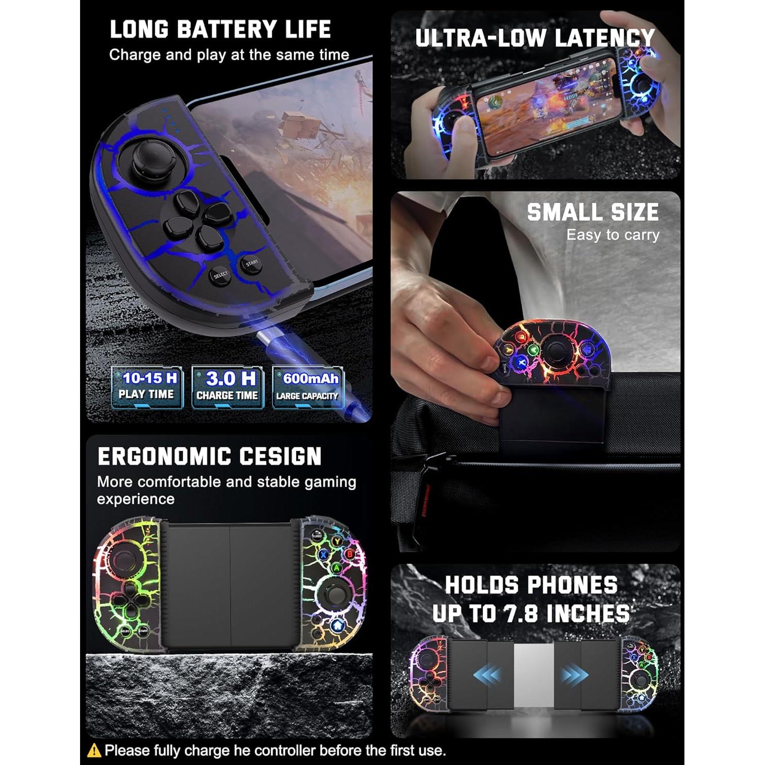 Controlador Inalámbrico Joso RGB para iPhone y Android - Modelo 6109