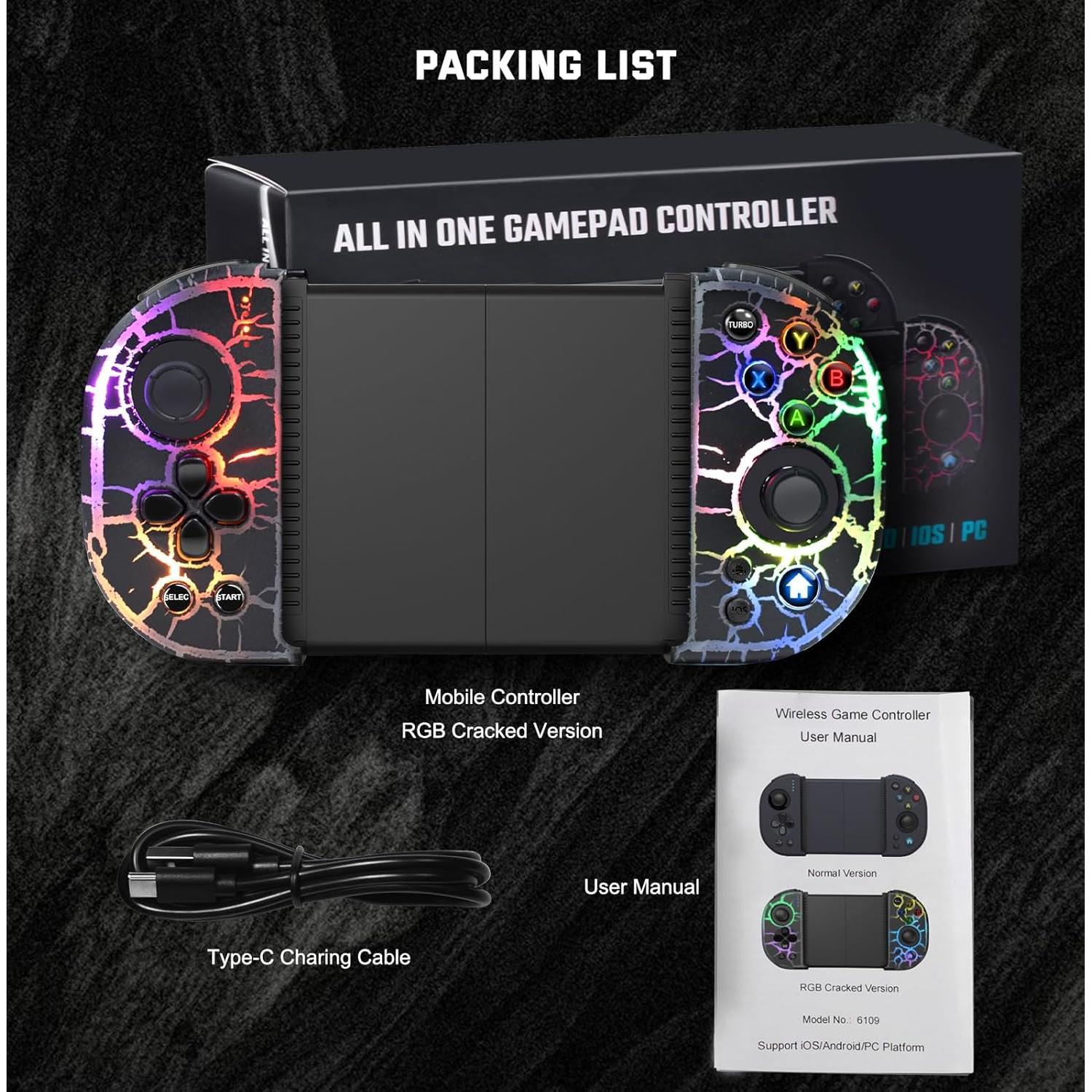 Controlador Inalámbrico Joso RGB para iPhone y Android - Modelo 6109