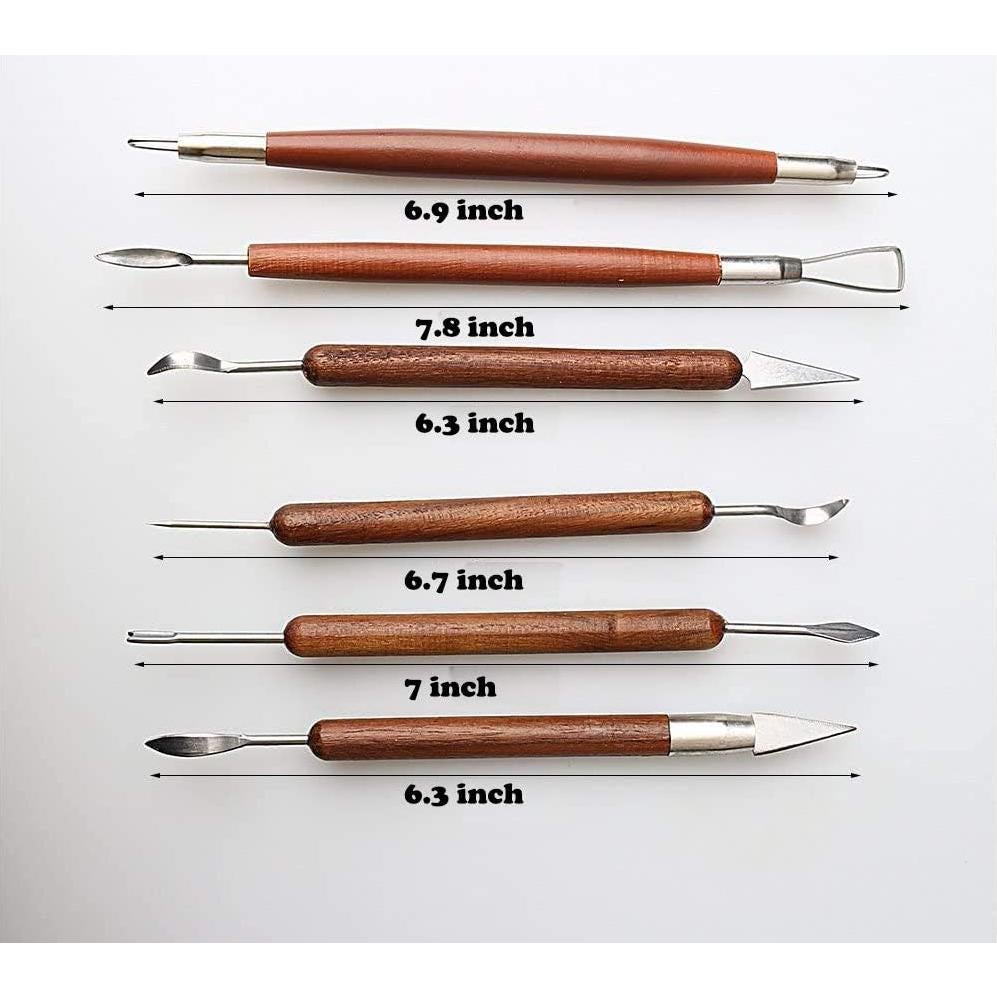 Conjunto de 6 Herramientas de Escultura SWIT para Cerámica