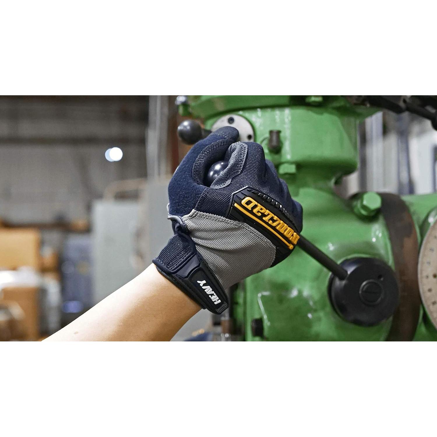 Guantes de Trabajo Ironclad HUG, Alta Resistencia, Grande