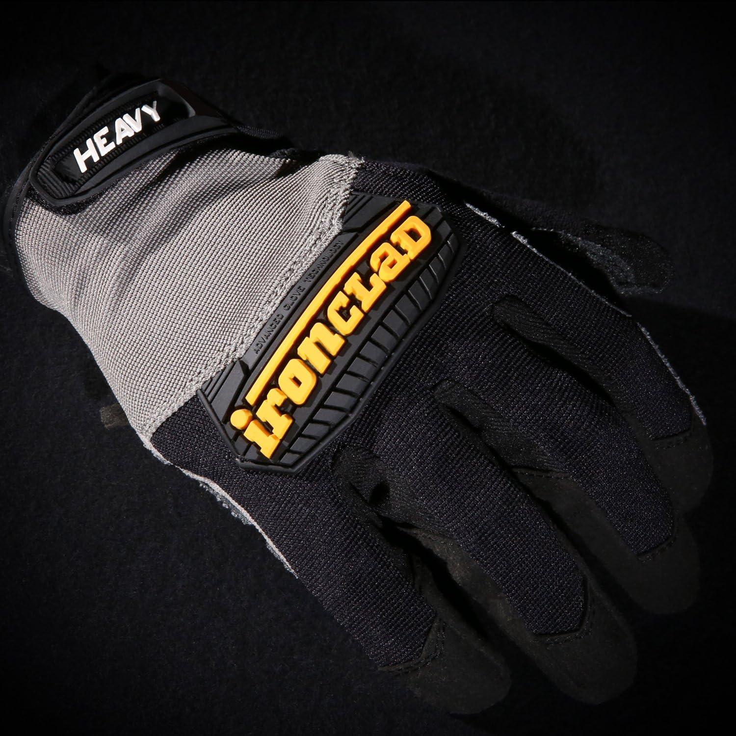 Guantes de Trabajo Ironclad HUG, Alta Resistencia, Grande