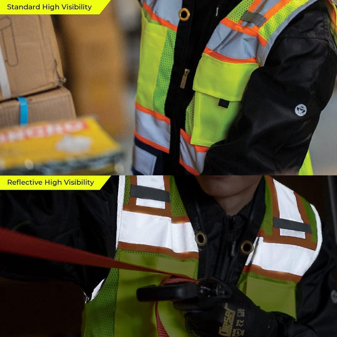 Chaleco de Seguridad Brillante Chaleco Brillante - Alta Visibilidad